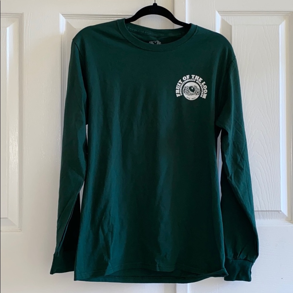 BNWT UO Green Graphic Fruit of the Loom Shirt